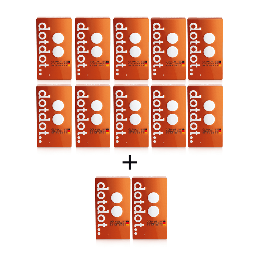 DotDot 德國膠原EX | 3個月療程套裝，買10送2共12盒