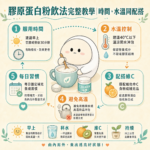 膠原蛋白粉飲法