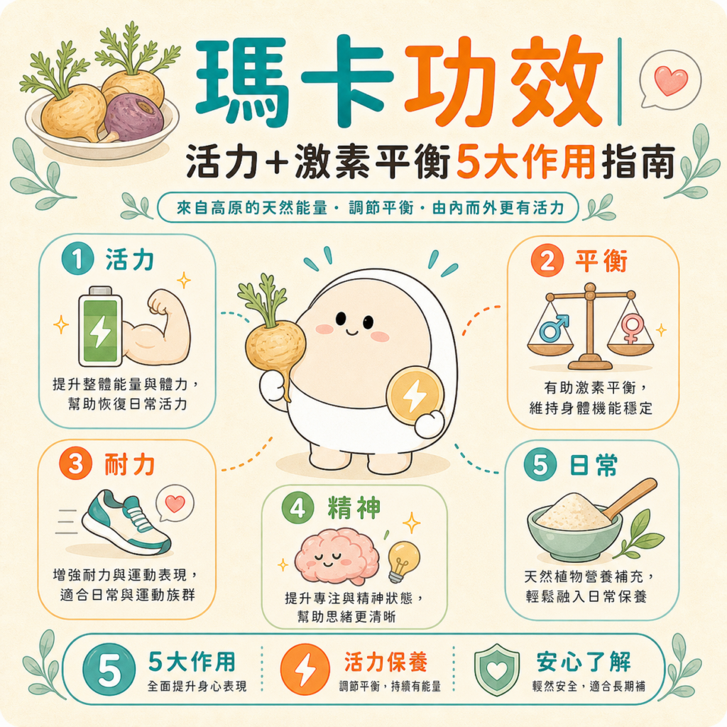 瑪卡功效 完整指南
