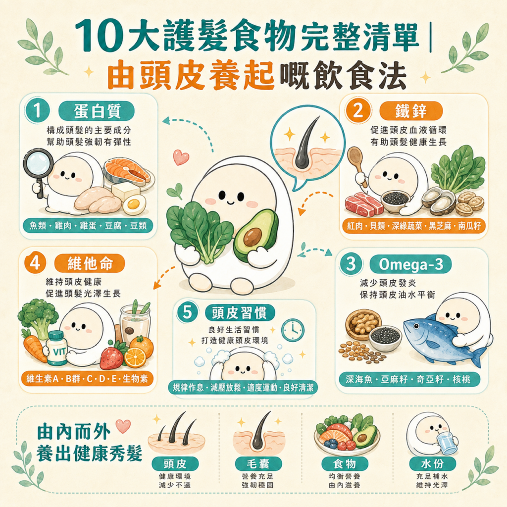 護髮食物