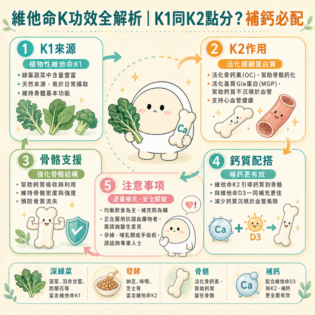 維他命K功效