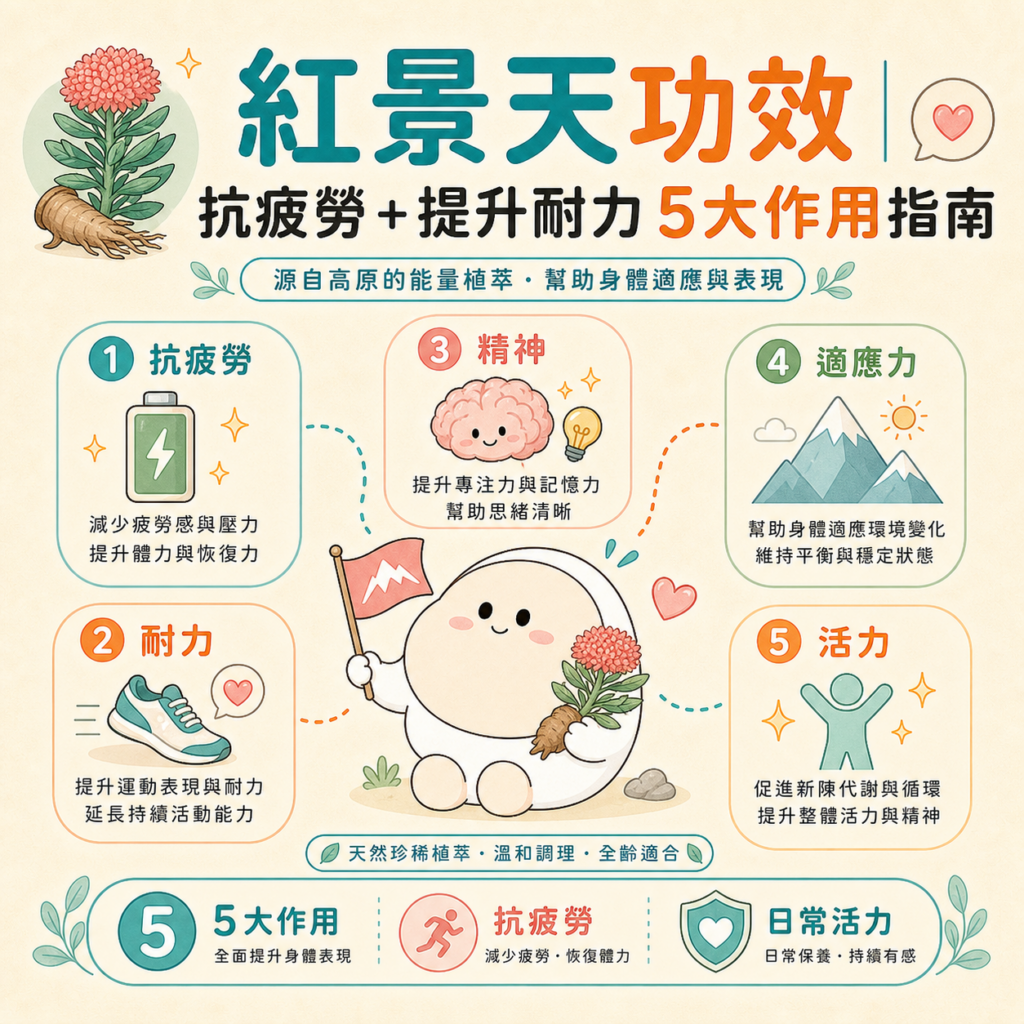 紅景天功效 完整指南